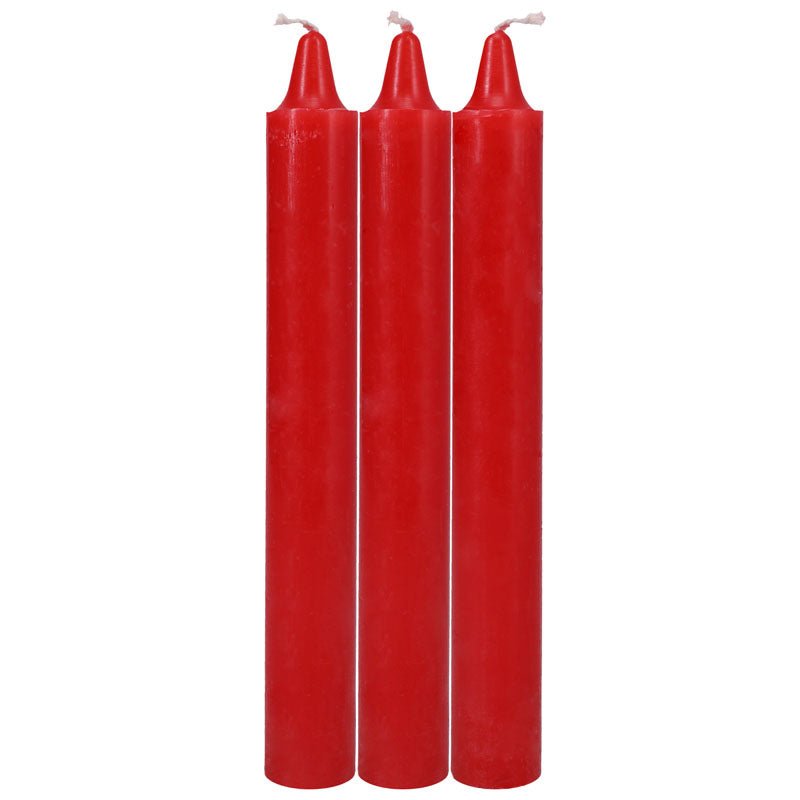 Buy Japanese Drip Candles - Red - Red 3 - Pack at NZ’s Mega Adult Toys Store. Discover premium sex toys with discreet shipping at the best price in NZ