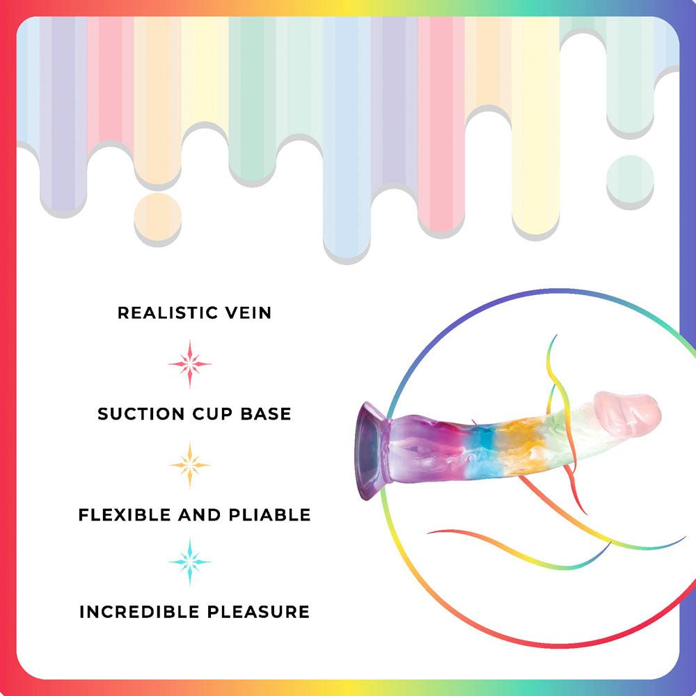 Buy Jellido 16.5cm Dildo - Clear Coloured 16.5 cm Dildo at NZ’s Mega Adult Toys Store. Discover premium sex toys with discreet shipping at the best price in NZ