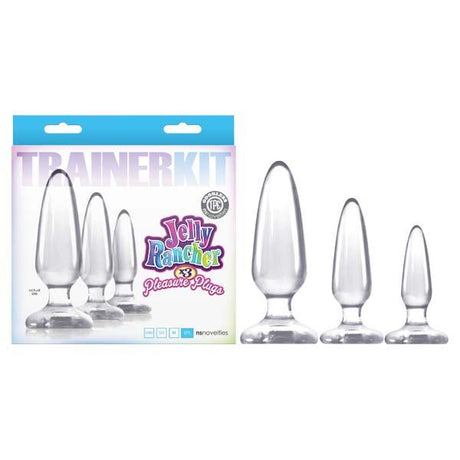 Buy Jelly Rancher Trainer Kit - Clear Butt Plugs - Set of 3 Sizes at NZ’s Mega Adult Toys Store. Discover premium sex toys with discreet shipping at the best price in NZ