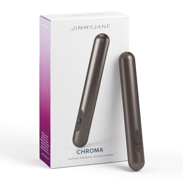 Buy JimmyJane Chroma - Space Grey - Grey 14 cm USB Rechargeable Bullet at NZ’s Mega Adult Toys Store. Discover premium sex toys with discreet shipping at the best price in NZ