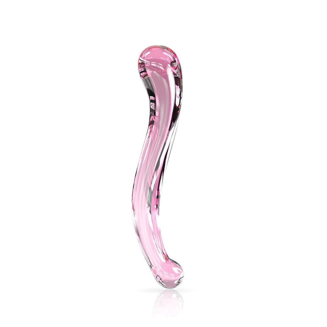 Buy JimmyJane Dillenia Gama - Pink Glass 24.6 cm Dildo at NZ’s Mega Adult Toys Store. Discover premium sex toys with discreet shipping at the best price in NZ