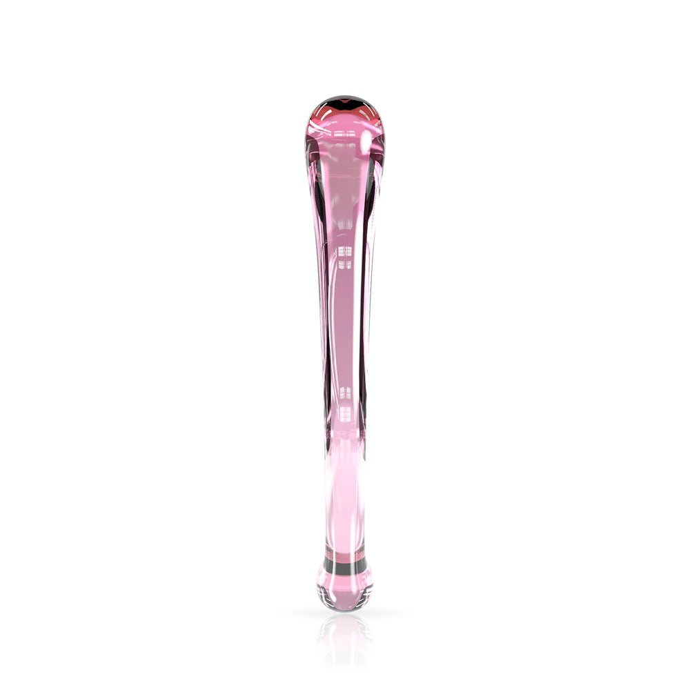 Buy JimmyJane Dillenia Gama - Pink Glass 24.6 cm Dildo at NZ’s Mega Adult Toys Store. Discover premium sex toys with discreet shipping at the best price in NZ