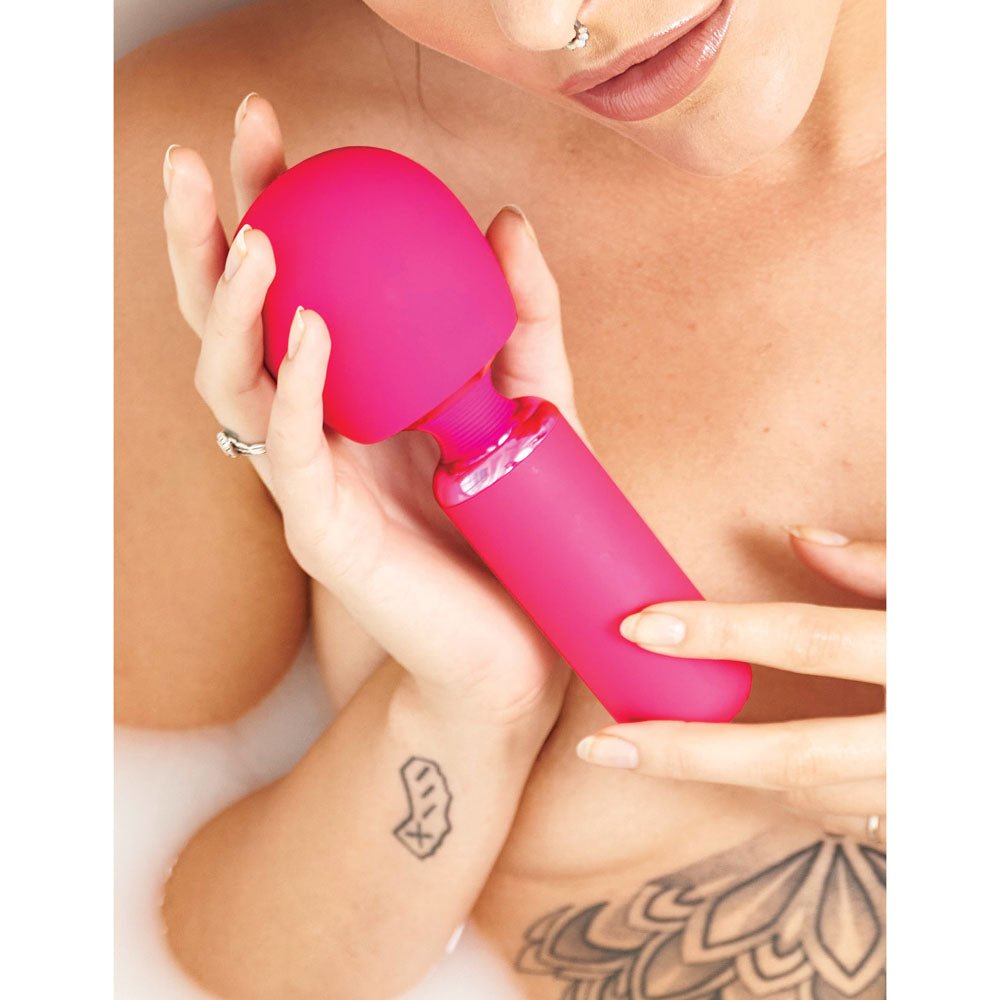 Buy JimmyJane Exona - Pink 18.3 cm USB Rechargeable Massage Wand at NZ’s Mega Adult Toys Store. Discover premium sex toys with discreet shipping at the best price in NZ