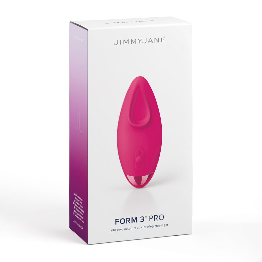 Buy JimmyJane Form 3 PRO - Pink - Pink 10.2 cm USB Rechargeable Handheld Stimulator at NZ’s Mega Adult Toys Store. Discover premium sex toys with discreet shipping at the best price in NZ