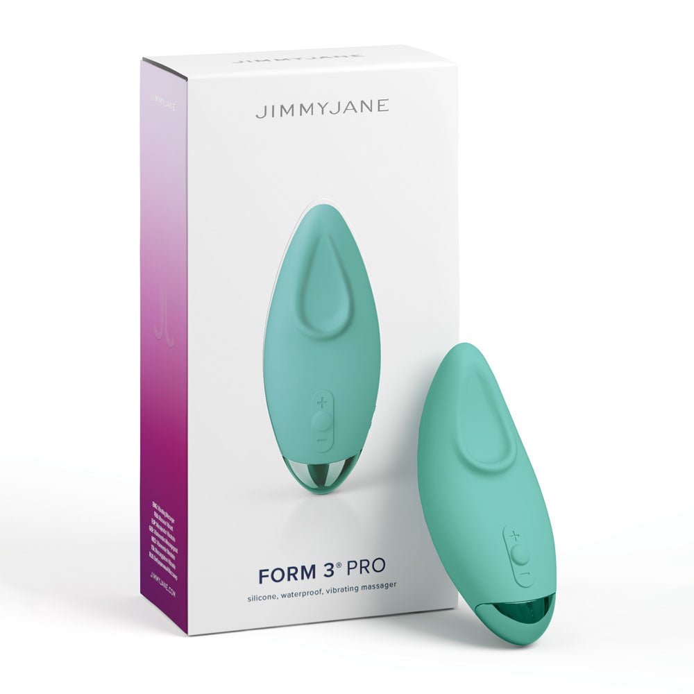 Buy JimmyJane Form 3 PRO - Teal - Teal 10.2 cm USB Rechargeable Handheld Stimulator at NZ’s Mega Adult Toys Store. Discover premium sex toys with discreet shipping at the best price in NZ