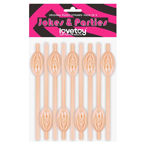 Buy Jokes & Parties Original Pussy Straws - Flesh Pussy Straws - Set of 9 at NZ’s Mega Adult Toys Store. Discover premium sex toys with discreet shipping at the best price in NZ