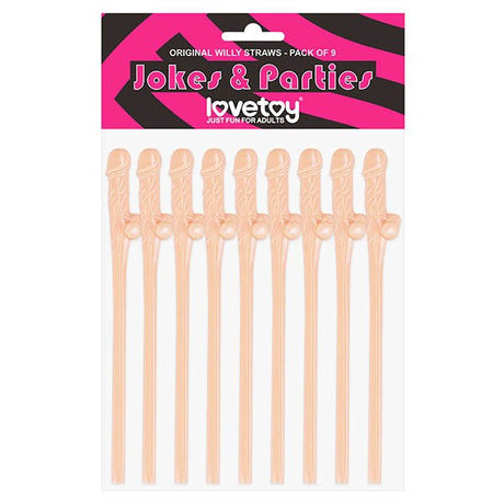 Buy Jokes & Parties Original Willy Straws - Flesh Dicky Straws - Set of 9 at NZ’s Mega Adult Toys Store. Discover premium sex toys with discreet shipping at the best price in NZ