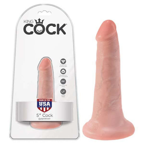 Buy King Cock 5'' Cock - Flesh 12.7 cm (5'') Dong at NZ’s Mega Adult Toys Store. Discover premium sex toys with discreet shipping at the best price in NZ