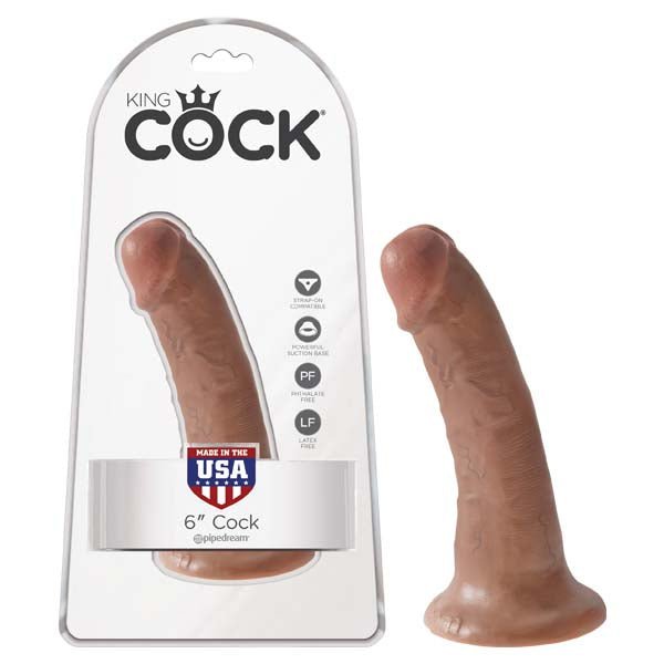 Buy King Cock 6'' Cock - Tan 15.2 cm (6'') Dong at NZ’s Mega Adult Toys Store. Discover premium sex toys with discreet shipping at the best price in NZ