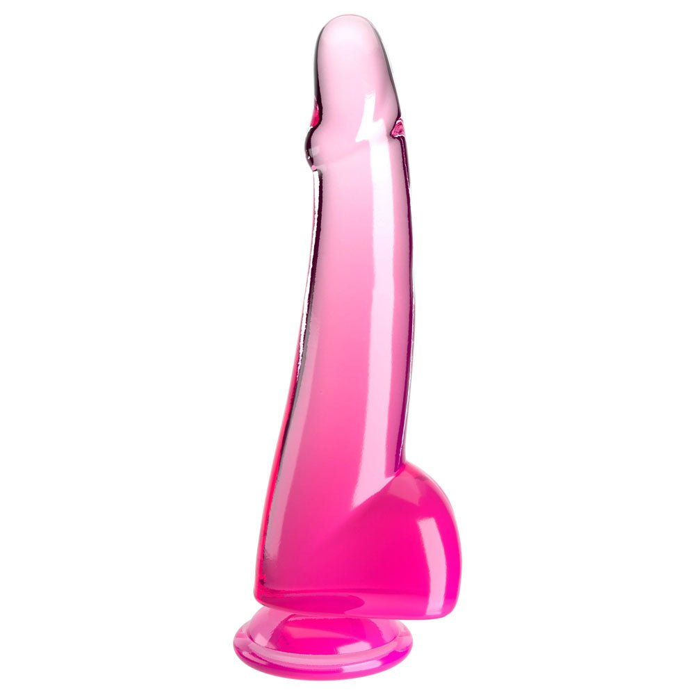 Buy King Cock Clear 10'' Cock with Balls - Pink - Pink 25 cm Dong at NZ’s Mega Adult Toys Store. Discover premium sex toys with discreet shipping at the best price in NZ