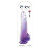 Buy King Cock Clear 10'' Cock with Balls - Purple - Purple 25 cm Dong at NZ’s Mega Adult Toys Store. Discover premium sex toys with discreet shipping at the best price in NZ