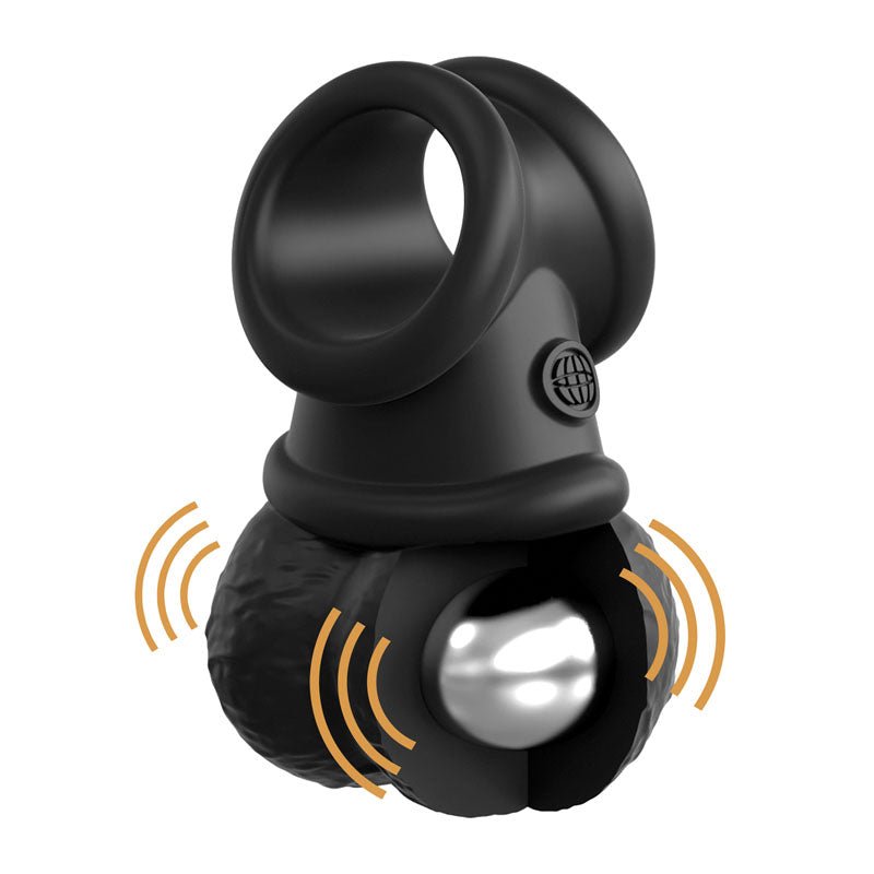 Buy King Cock Elite The Crown Jewels Vibrating Silicone Balls - Black USB Rechargeable Vibrating Cock Ring at NZ’s Mega Adult Toys Store. Discover premium sex toys with discreet shipping at the best price in NZ