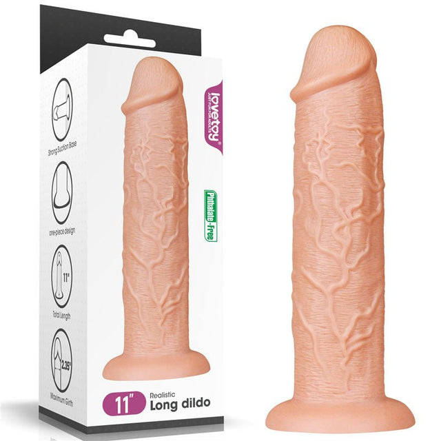 Buy King Size 11'' Realistic Dildo - Flesh 28 cm Dong at NZ’s Mega Adult Toys Store. Discover premium sex toys with discreet shipping at the best price in NZ