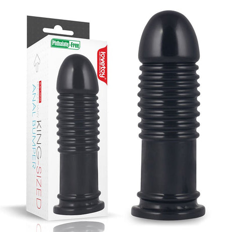 Buy King Sized 8'' Anal Bumper - Black 22.5 cm Mega Butt Plug at NZ’s Mega Adult Toys Store. Discover premium sex toys with discreet shipping at the best price in NZ