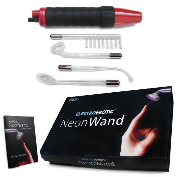 Buy KinkLab Neon Wand Electrosex Kit - Purple E - Stim Kit - 5 Piece Set at NZ’s Mega Adult Toys Store. Discover premium sex toys with discreet shipping at the best price in NZ