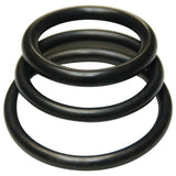 Buy KinkLab Rubber Cock Rings - Black Rubber Cock Rings - Set of 3 Sizes at NZ’s Mega Adult Toys Store. Discover premium sex toys with discreet shipping at the best price in NZ