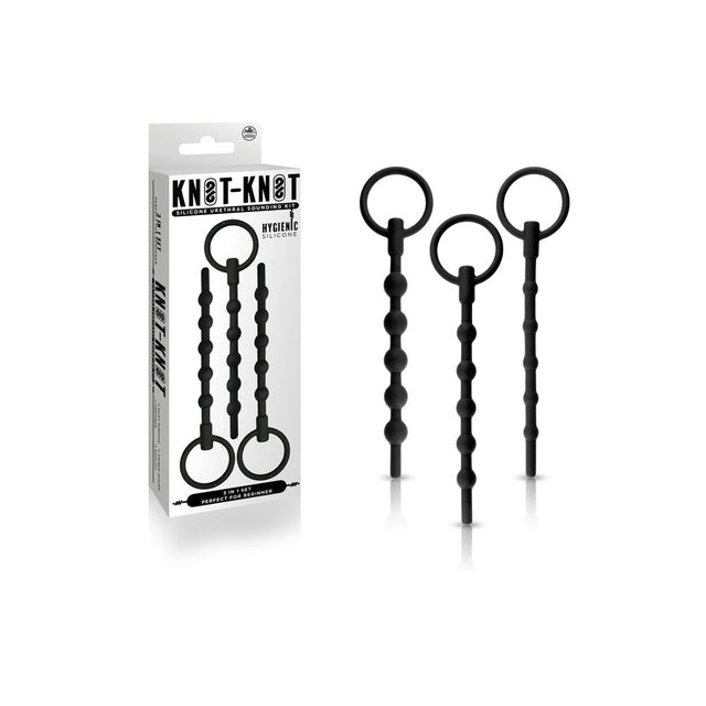 Buy Knot Knot - Black Urethral Sounding Kit - 3 Piece Set at NZ’s Mega Adult Toys Store. Discover premium sex toys with discreet shipping at the best price in NZ