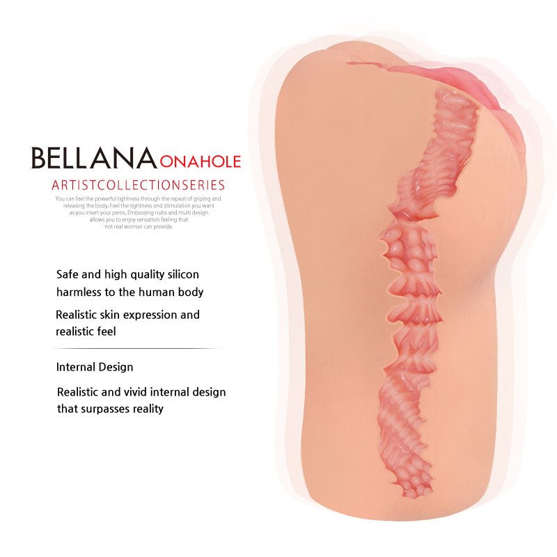 Buy Kokos Bellana Onahole - Flesh Dual Layer Vagina Stroker at NZ’s Mega Adult Toys Store. Discover premium sex toys with discreet shipping at the best price in NZ