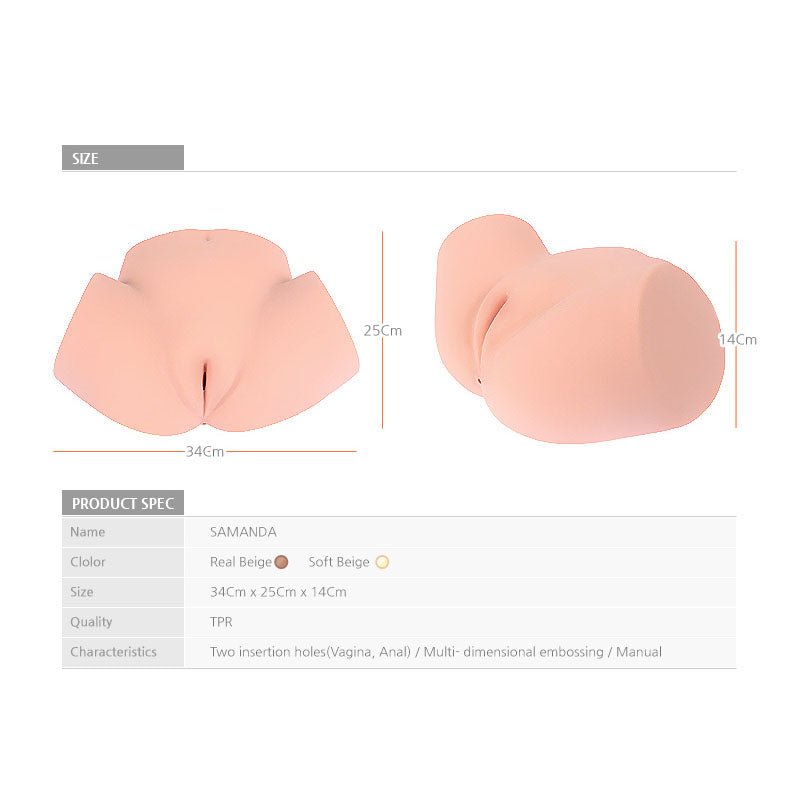 Buy Kokos Big Hip Samanda - Flesh Missionary Style Masturbator at NZ’s Mega Adult Toys Store. Discover premium sex toys with discreet shipping at the best price in NZ