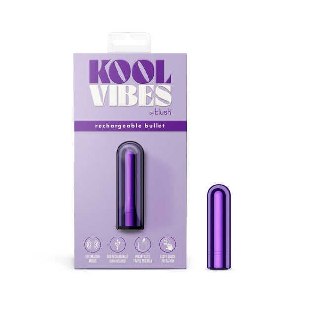 Buy Kool Vibes - Rechargeable Mini Bullet - Grape - Purple 6.4 cm USB Rechargeable Bullet at NZ’s Mega Adult Toys Store. Discover premium sex toys with discreet shipping at the best price in NZ