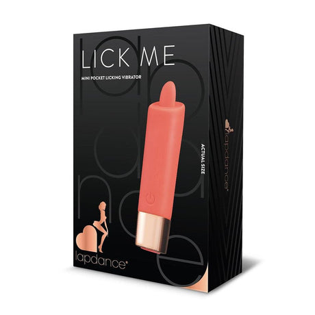 Buy LAPDANCE Lick Me Mini Pocket Licking Vibrator - Pink 9.7 cm USB Rechargeable Flicking Stimulator at NZ’s Mega Adult Toys Store. Discover premium sex toys with discreet shipping at the best price in NZ