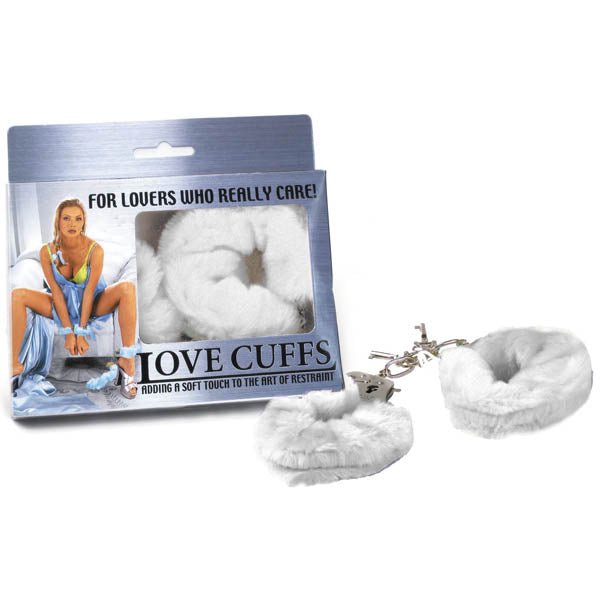 Buy Love Cuffs - White Fluffy Hand Cuffs at NZ’s Mega Adult Toys Store. Discover premium sex toys with discreet shipping at the best price in NZ