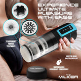 Buy LoveBotz The Milker Roto - Stroke - USB Rechargeable Thrusting & Rotating Male Masturbator at NZ’s Mega Adult Toys Store. Discover premium sex toys with discreet shipping at the best price in NZ