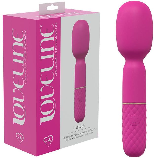 Buy LOVELINE Bella - Pink - Pink 14 cm USB Rechargeable Massage Wand at NZ’s Mega Adult Toys Store. Discover premium sex toys with discreet shipping at the best price in NZ