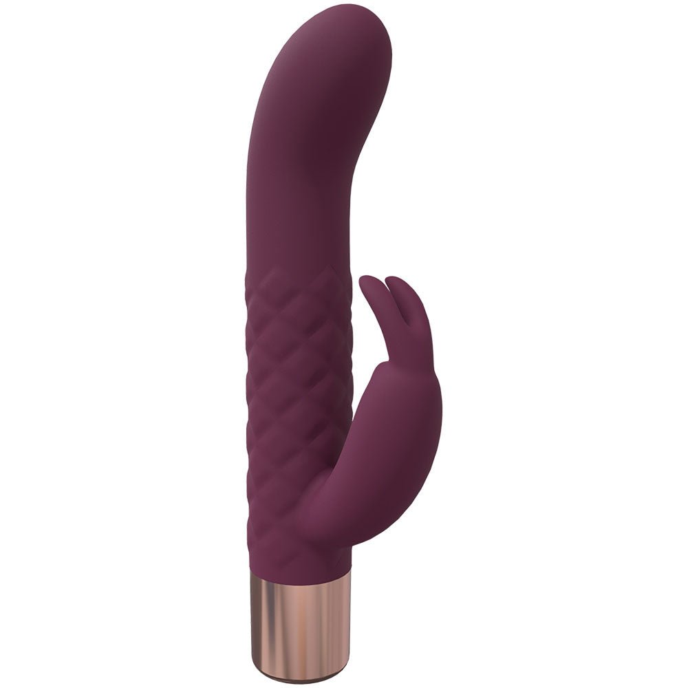 Buy LOVELINE Devotion - Burgundy - Burgundy 14.2 cm USB Rechargeable Rabbit Vibrator at NZ’s Mega Adult Toys Store. Discover premium sex toys with discreet shipping at the best price in NZ