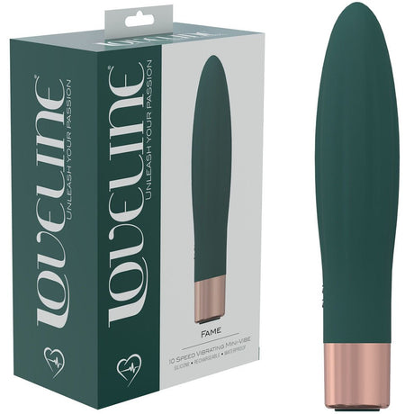 Buy LOVELINE Fame - Green - Green 14.4 cm USB Rechargeable Vibrator at NZ’s Mega Adult Toys Store. Discover premium sex toys with discreet shipping at the best price in NZ