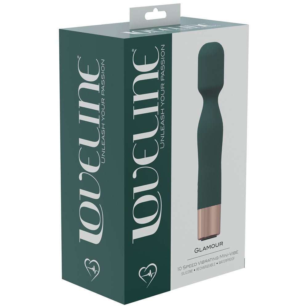 Buy LOVELINE Glamour - Green - Green 14.4 cm USB Rechargeable Massage Wand at NZ’s Mega Adult Toys Store. Discover premium sex toys with discreet shipping at the best price in NZ