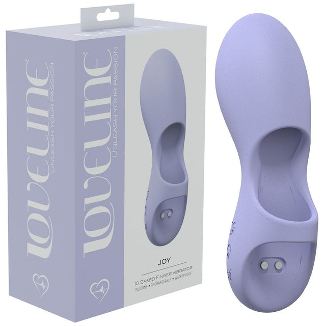 Buy LOVELINE Joy - Lavender - Lavender USB Rechargeable Finger Stimulator at NZ’s Mega Adult Toys Store. Discover premium sex toys with discreet shipping at the best price in NZ