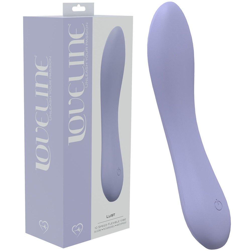 Buy LOVELINE Lust - Lavender - Lavender 17 cm USB Rechargeable Vibrator at NZ’s Mega Adult Toys Store. Discover premium sex toys with discreet shipping at the best price in NZ