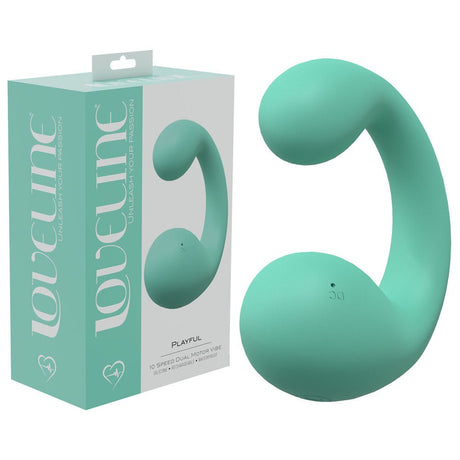 Buy LOVELINE Playful - Green - Green 8.5 cm Dual Vibrator at NZ’s Mega Adult Toys Store. Discover premium sex toys with discreet shipping at the best price in NZ