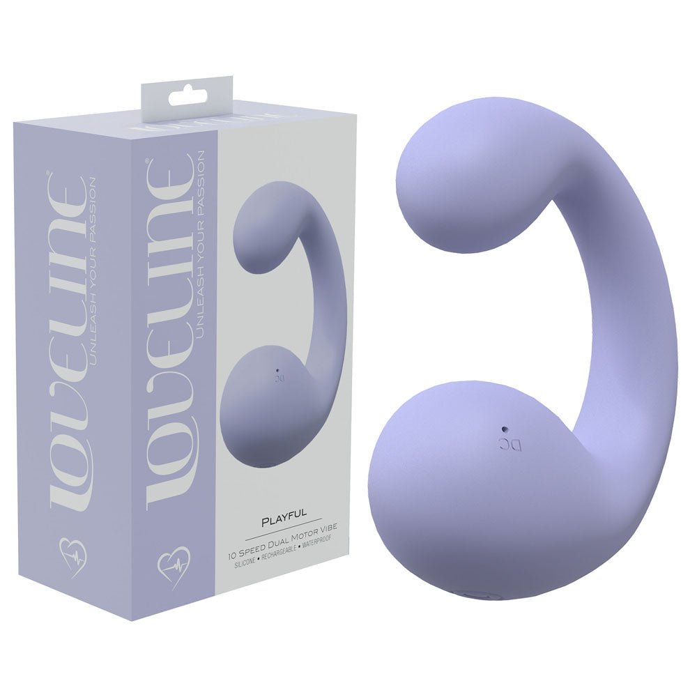 Buy LOVELINE Playful - Lavender - Lavender 8.5 cm Dual Vibrator at NZ’s Mega Adult Toys Store. Discover premium sex toys with discreet shipping at the best price in NZ