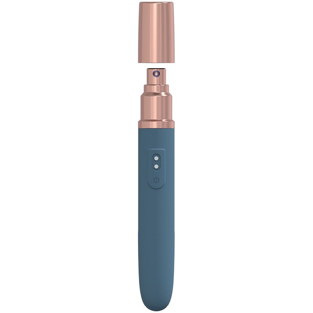 Buy LOVELINE The Traveler - Blue - Blue 17.6 cm USB Rechargeable Vibrator with Lube Applicator at NZ’s Mega Adult Toys Store. Discover premium sex toys with discreet shipping at the best price in NZ