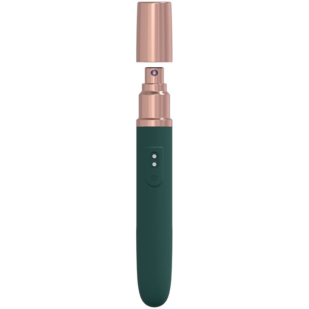 Buy LOVELINE The Traveler - Green - Green 17.6 cm USB Rechargeable Vibrator with Lube Applicator at NZ’s Mega Adult Toys Store. Discover premium sex toys with discreet shipping at the best price in NZ