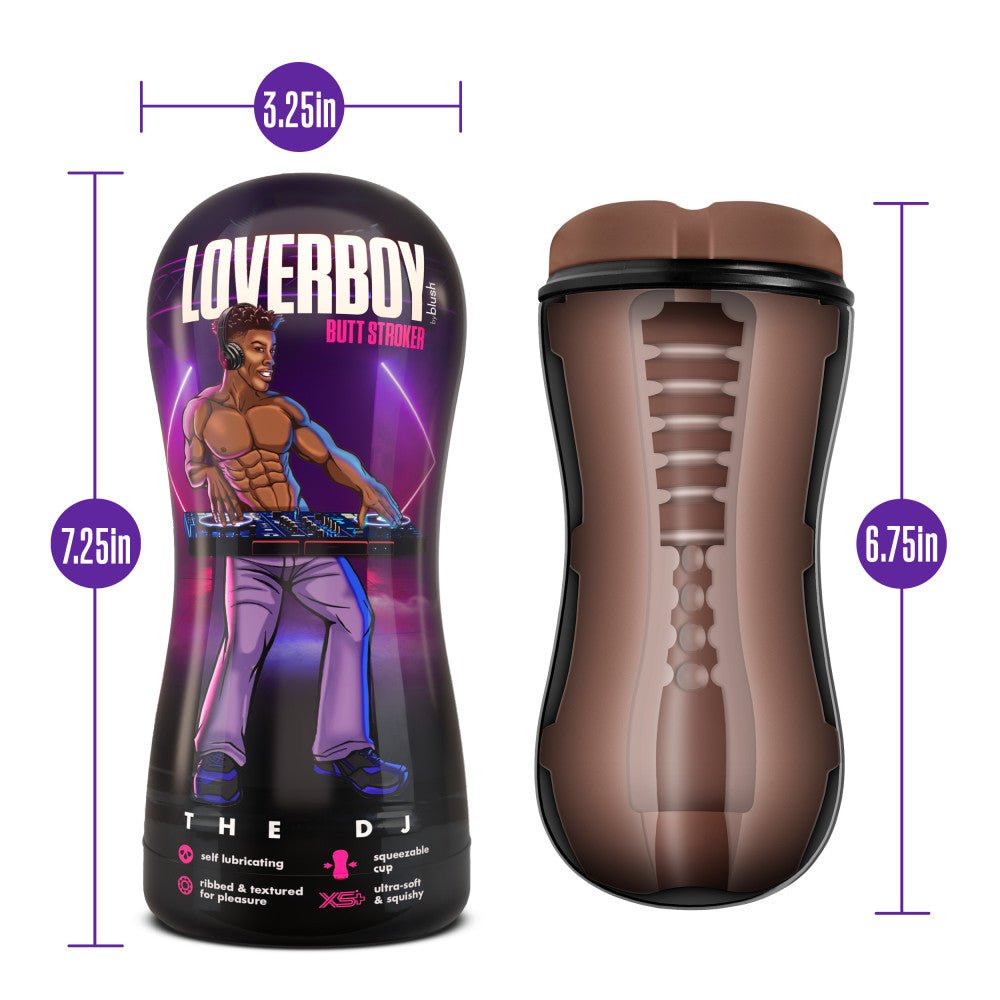 Buy Loverboy The DJ - Brown Male Ass Stroker at NZ’s Mega Adult Toys Store. Discover premium sex toys with discreet shipping at the best price in NZ