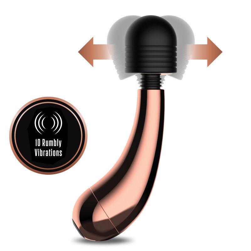 Buy Lush Callie - Rose Gold USB Rechargeable Mini Massager Wand at NZ’s Mega Adult Toys Store. Discover premium sex toys with discreet shipping at the best price in NZ