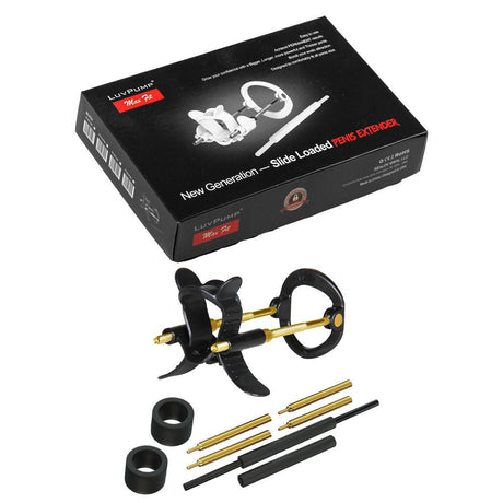 Buy LuvPump Max Fit Luxury Penis Extender - Black - Black Penis Extender Kit at Oh Joy. Discover premium sex toys with discreet shipping at the best price in NZ