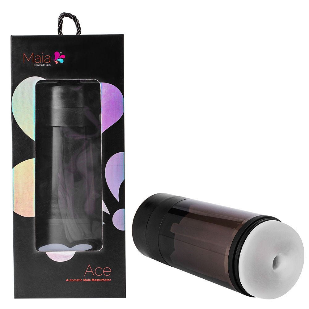 Buy Maia ACE - USB Rechargeable Sucking Masturbator at NZ’s Mega Adult Toys Store. Discover premium sex toys with discreet shipping at the best price in NZ