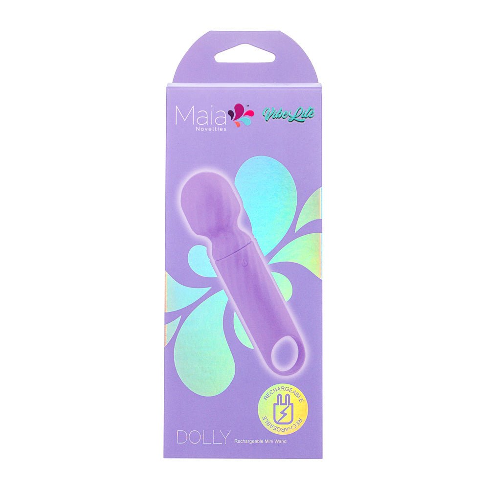 Buy Maia DOLLY - Purple - Purple 12.7 cm USB Rechargeable Massage Wand at NZ’s Mega Adult Toys Store. Discover premium sex toys with discreet shipping at the best price in NZ