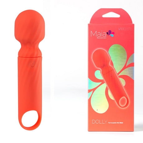 Buy Maia DOLLY - Orange - Orange 12.7 cm USB Rechargeable Massage Wand at NZ’s Mega Adult Toys Store. Discover premium sex toys with discreet shipping at the best price in NZ