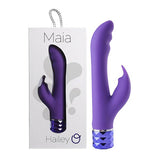 Buy Maia Hailey - Purple 15.2 cm USB Rechargeable Rabbit Vibrator at NZ’s Mega Adult Toys Store. Discover premium sex toys with discreet shipping at the best price in NZ