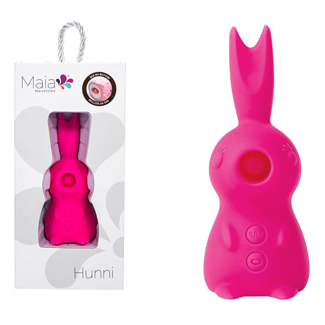 Buy Maia HUNNI - Pink USB Rechargeable Sucking, Licking & Vibrating Stimulator at NZ’s Mega Adult Toys Store. Discover premium sex toys with discreet shipping at the best price in NZ