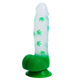 Buy Maia LEIF - Clear/Green 17.8 cm Leaf Print Dong at NZ’s Mega Adult Toys Store. Discover premium sex toys with discreet shipping at the best price in NZ