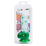 Buy Maia LEIF - Clear/Green 17.8 cm Leaf Print Dong at NZ’s Mega Adult Toys Store. Discover premium sex toys with discreet shipping at the best price in NZ