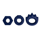 Buy Maia LONZO - Blue Silicone Cock Rings - Set of 3 at NZ’s Mega Adult Toys Store. Discover premium sex toys with discreet shipping at the best price in NZ