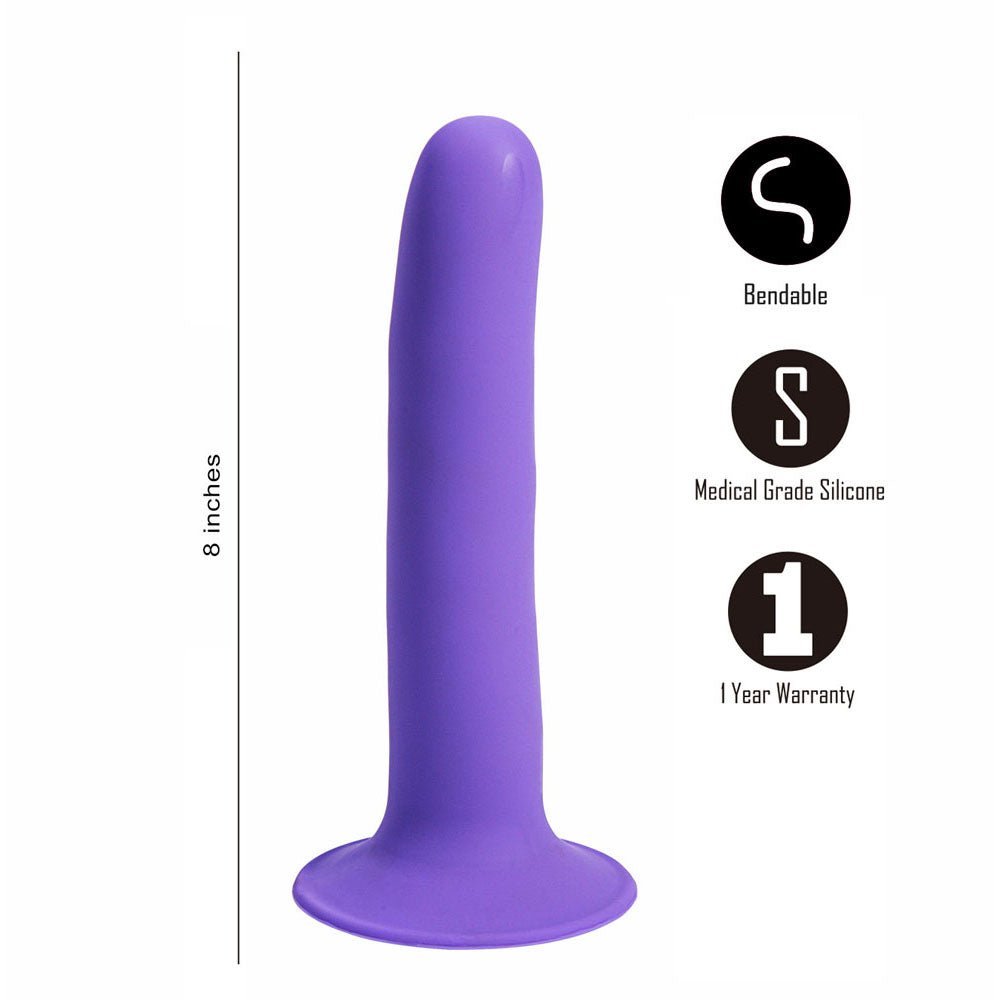 Buy Maia MARIN - Purple - Purple 20.3 cm Dong at NZ’s Mega Adult Toys Store. Discover premium sex toys with discreet shipping at the best price in NZ