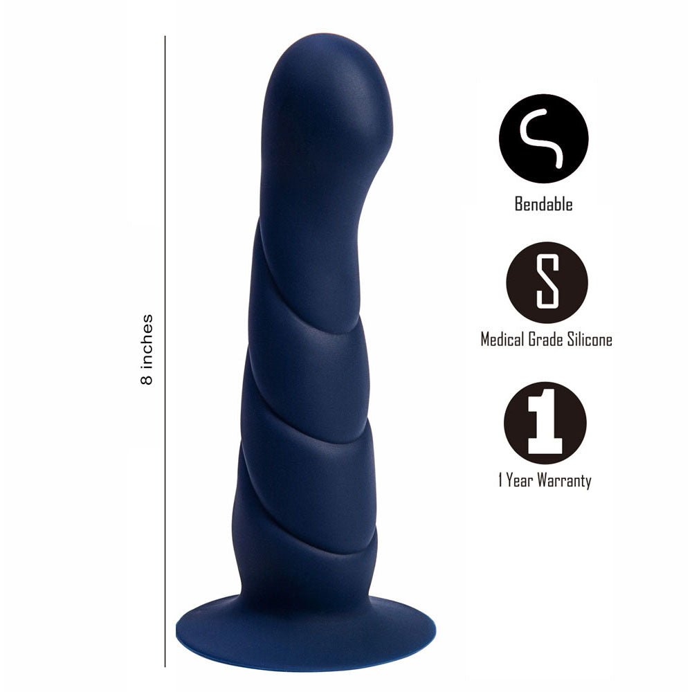 Buy Maia MARIN - Blue - Dark Blue 20.3 cm Dong at NZ’s Mega Adult Toys Store. Discover premium sex toys with discreet shipping at the best price in NZ